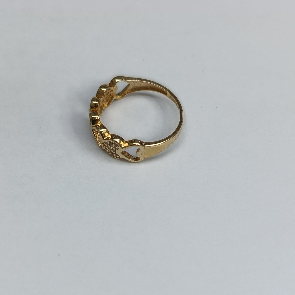 ANILLOS DAMA ORO 14K 2 (NUEVO)