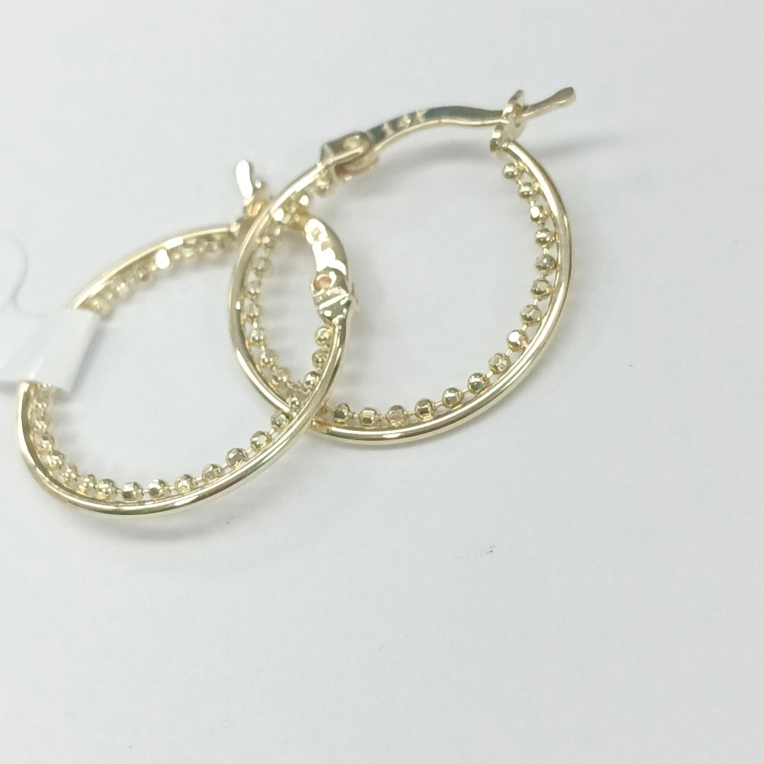 ARRACADAS ORO 14K 1.8 (NUEVO)