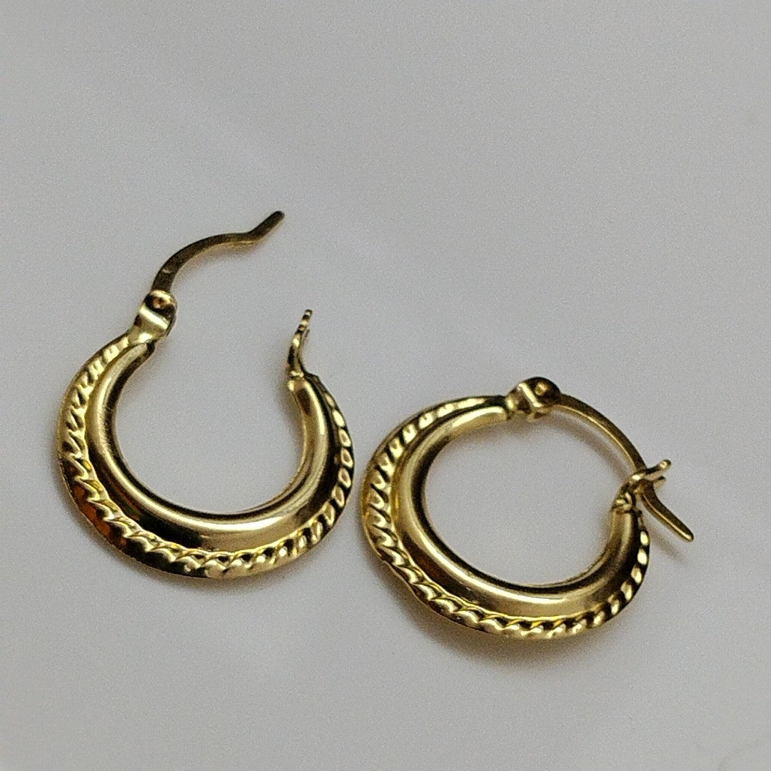 ARRACADAS ORO 14K 0.6 (NUEVO)