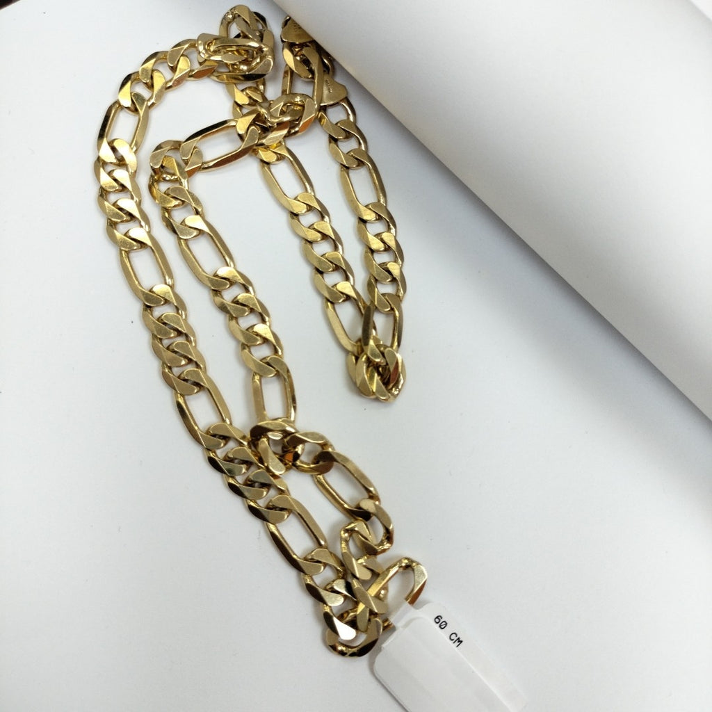CADENAS CARTIER 3 1 AMARILLA ORO 14K 73.7 (NUEVO)