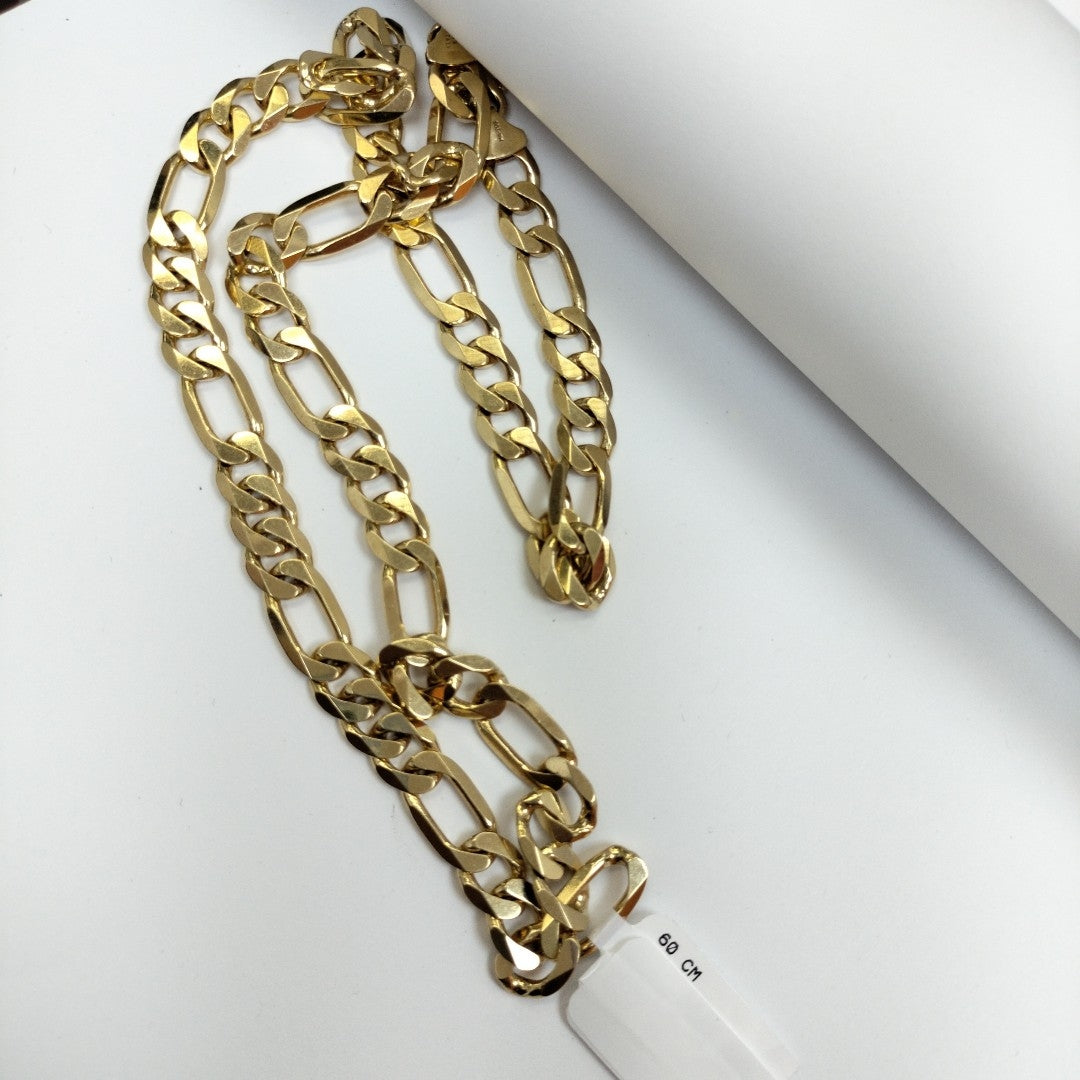 CADENAS CARTIER 3 1 AMARILLA ORO 14K 73.7 (NUEVO)