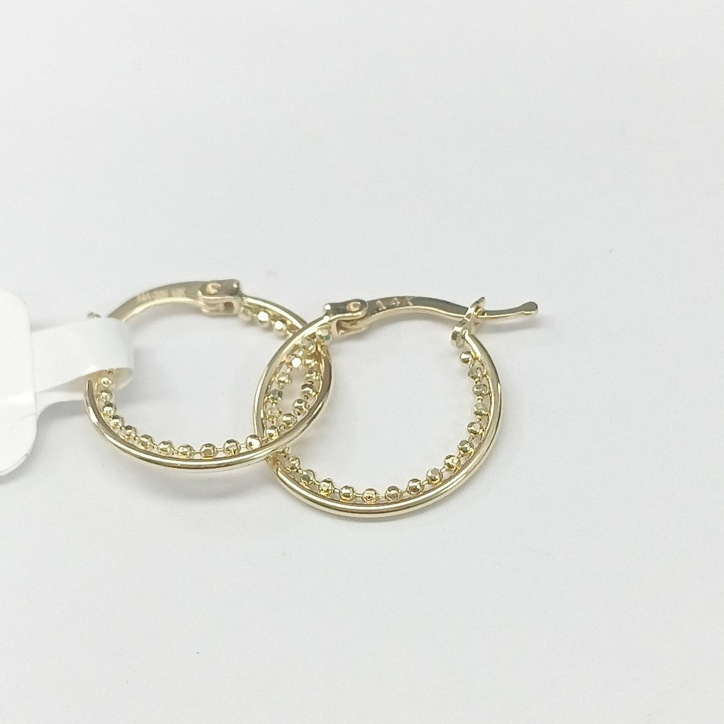 ARRACADAS ORO 14K 1.6 (NUEVO)
