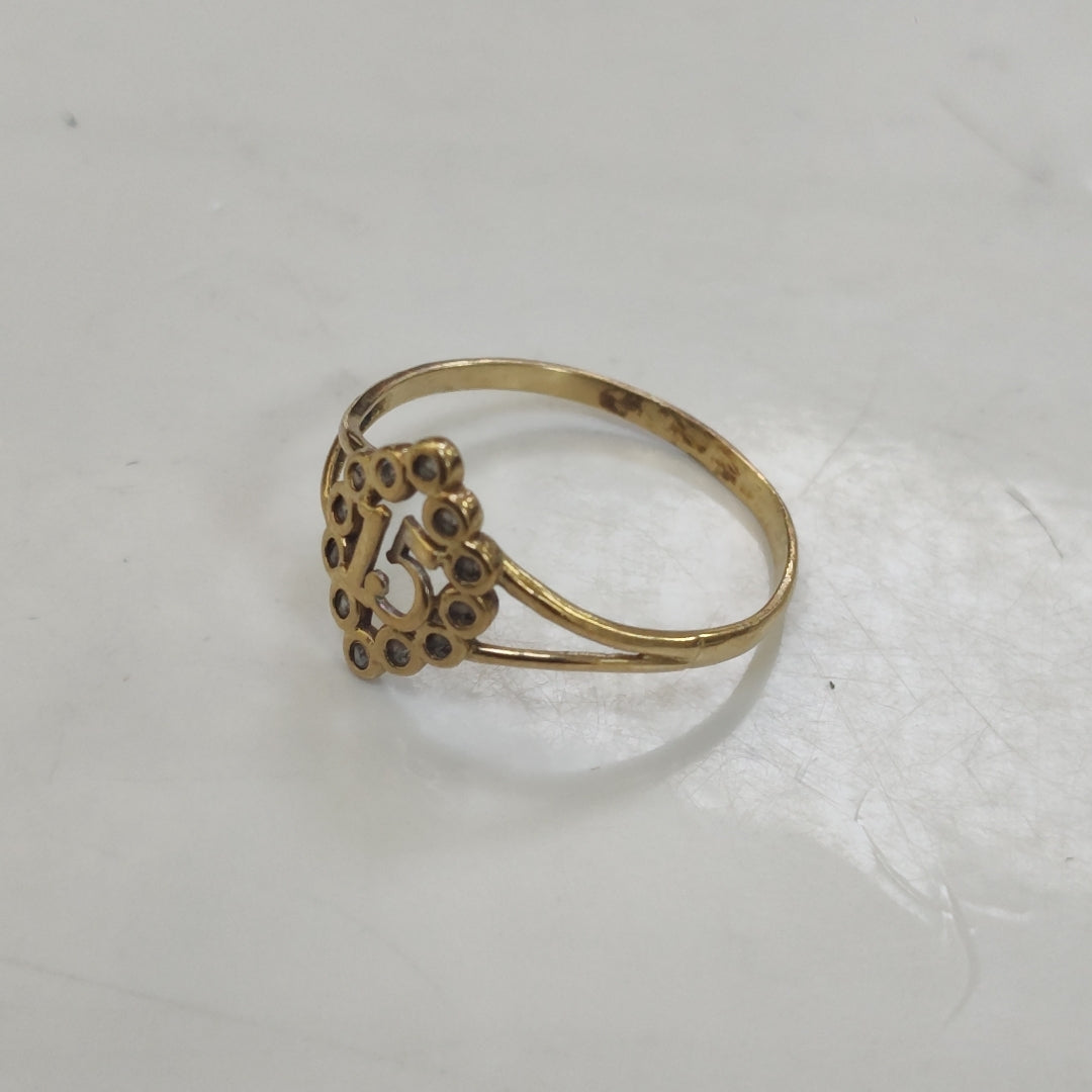 ANILLO ORO 10 K 1.2 GRMS (SEMINUEVO)