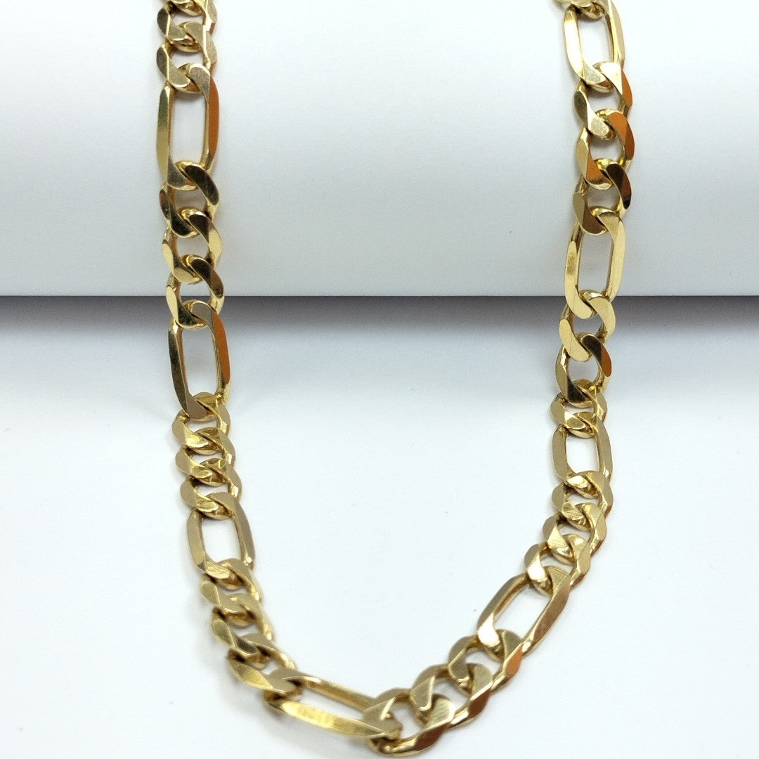CADENAS CARTIER 3 1 AMARILLA ORO 14K 51.7 (NUEVO)