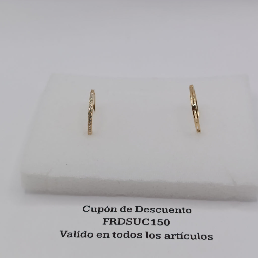 HUGGIES ORO 14K 1.4 (NUEVO)