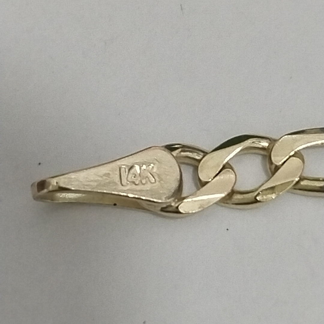 PULSERAS TEJIDO 3X1 ORO 14K 18 CM 2.9 GR (NUEVO)