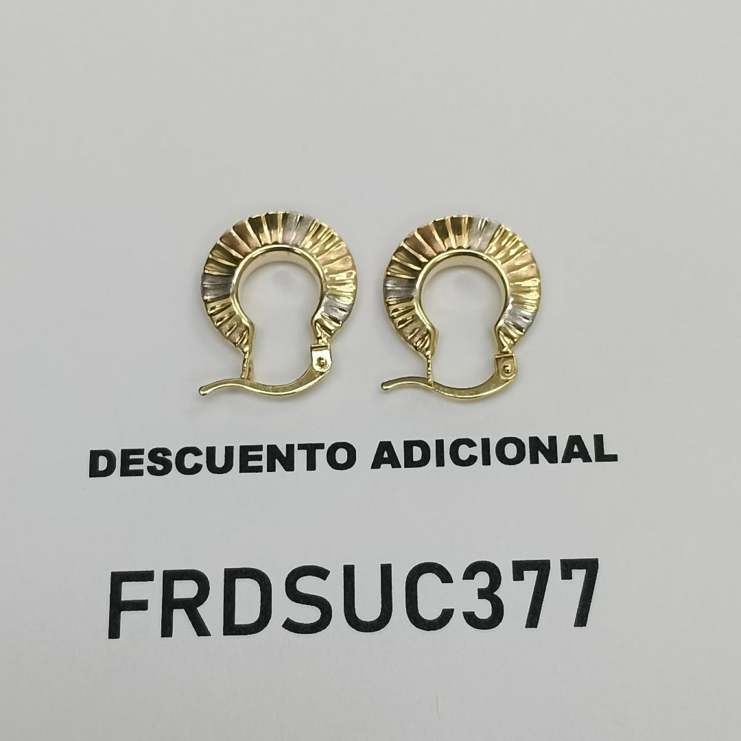 ARRACADAS ORO 14K 1.6 (NUEVO)