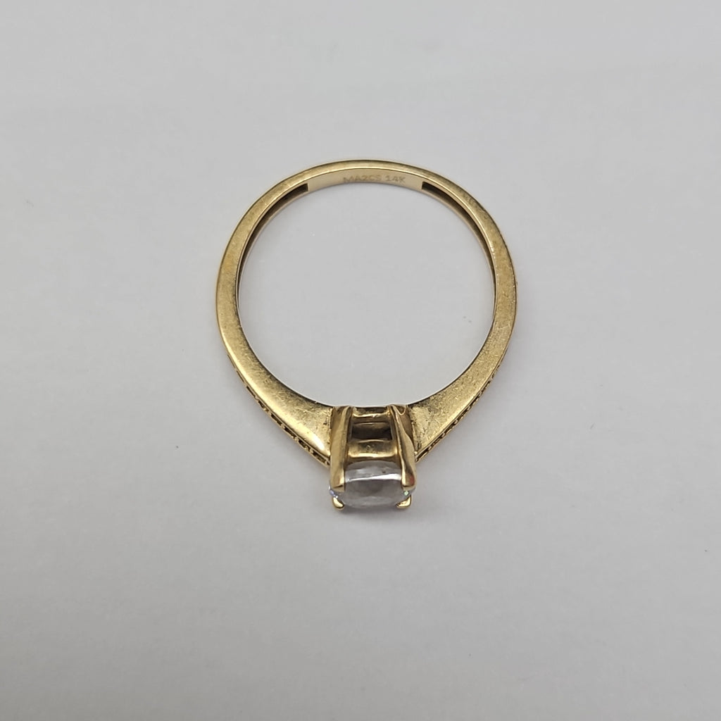 SOLITARIO ORO 14 K 2,00 GRMS (SEMINUEVO)