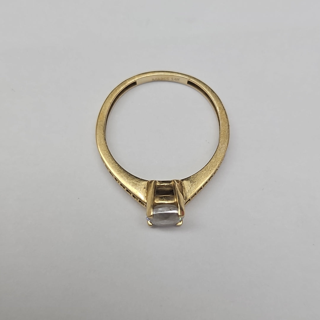 SOLITARIO ORO 14 K 2,00 GRMS (SEMINUEVO)
