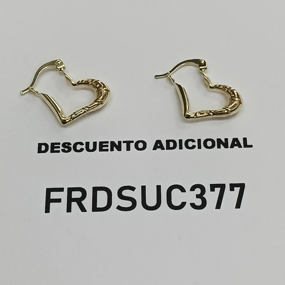 ARRACADAS ORO 14K 2 (NUEVO)