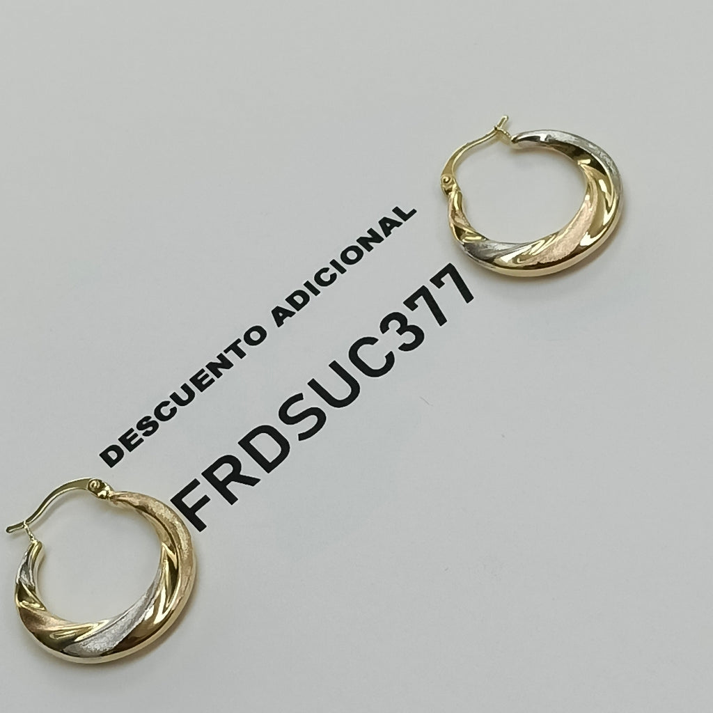ARRACADAS ORO 14K 1.9 (NUEVO)