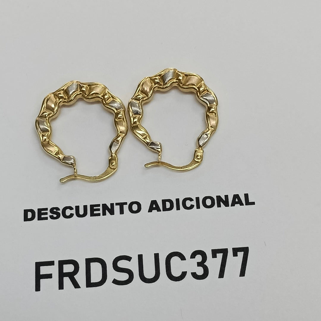ARRACADAS ORO 14K 2 (NUEVO)