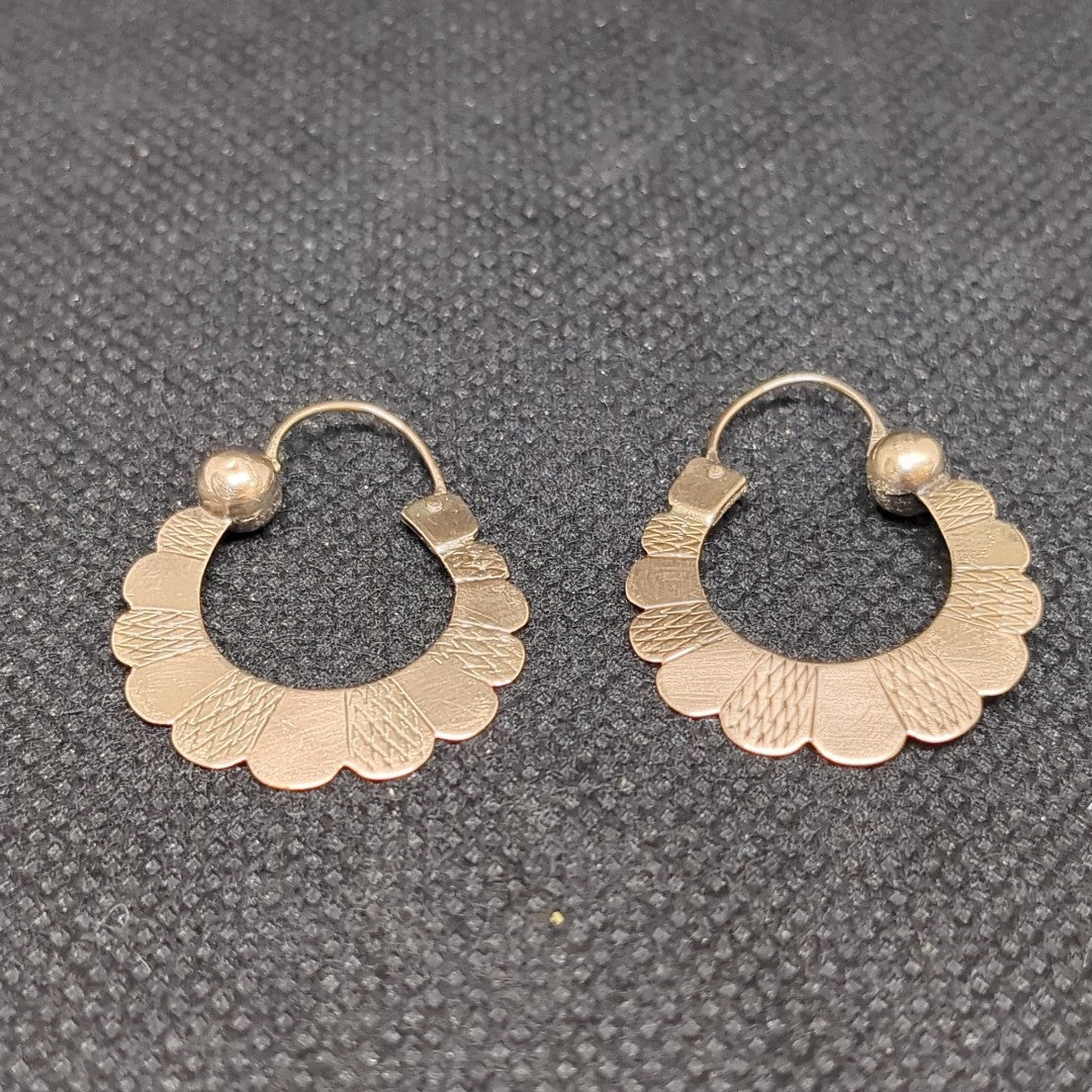 ARRACADAS PAR ORO 8 K 1,90 GRMS (SEMINUEVO)