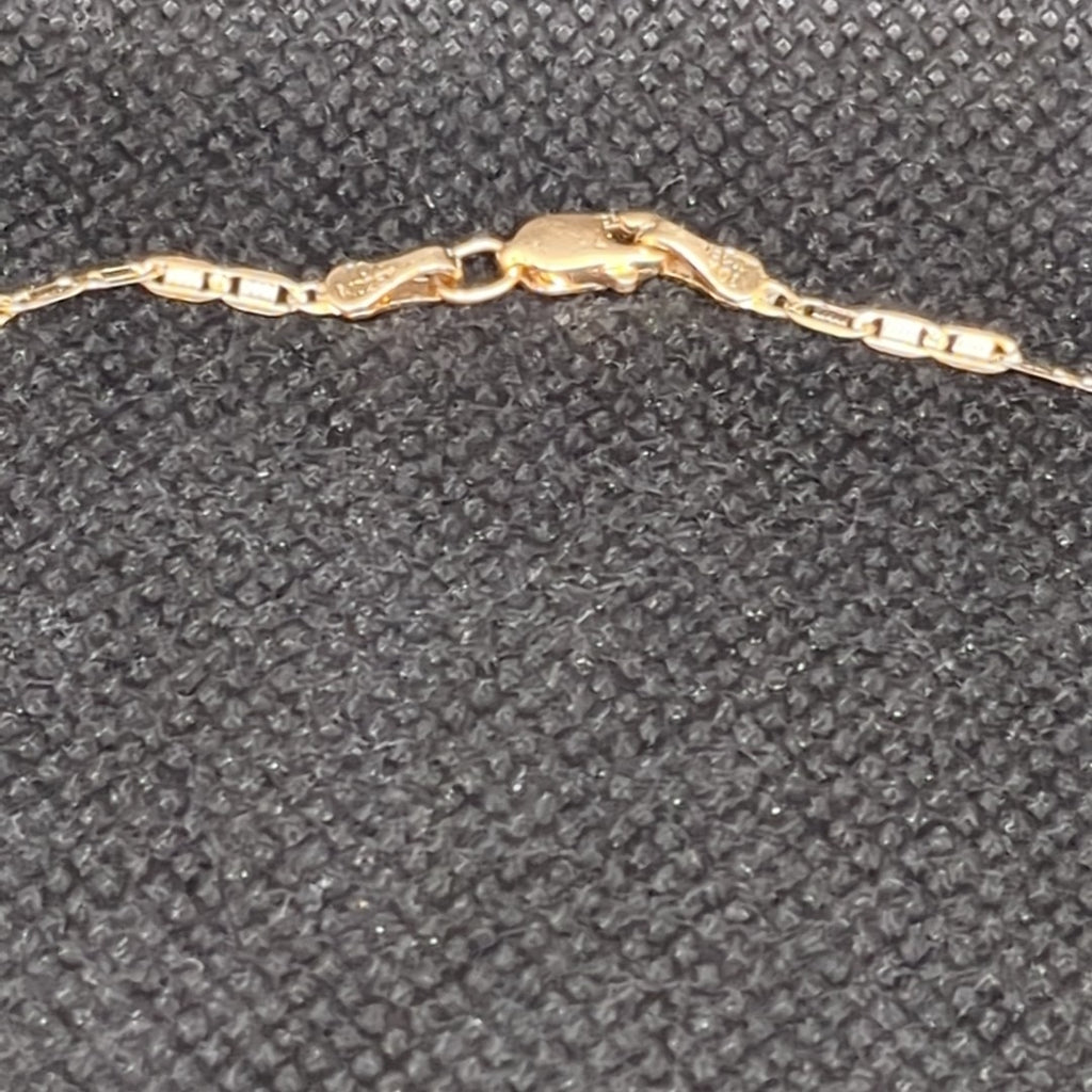 CADENA ORO COMBINADO 10 K 2,50 GRMS (SEMINUEVO)