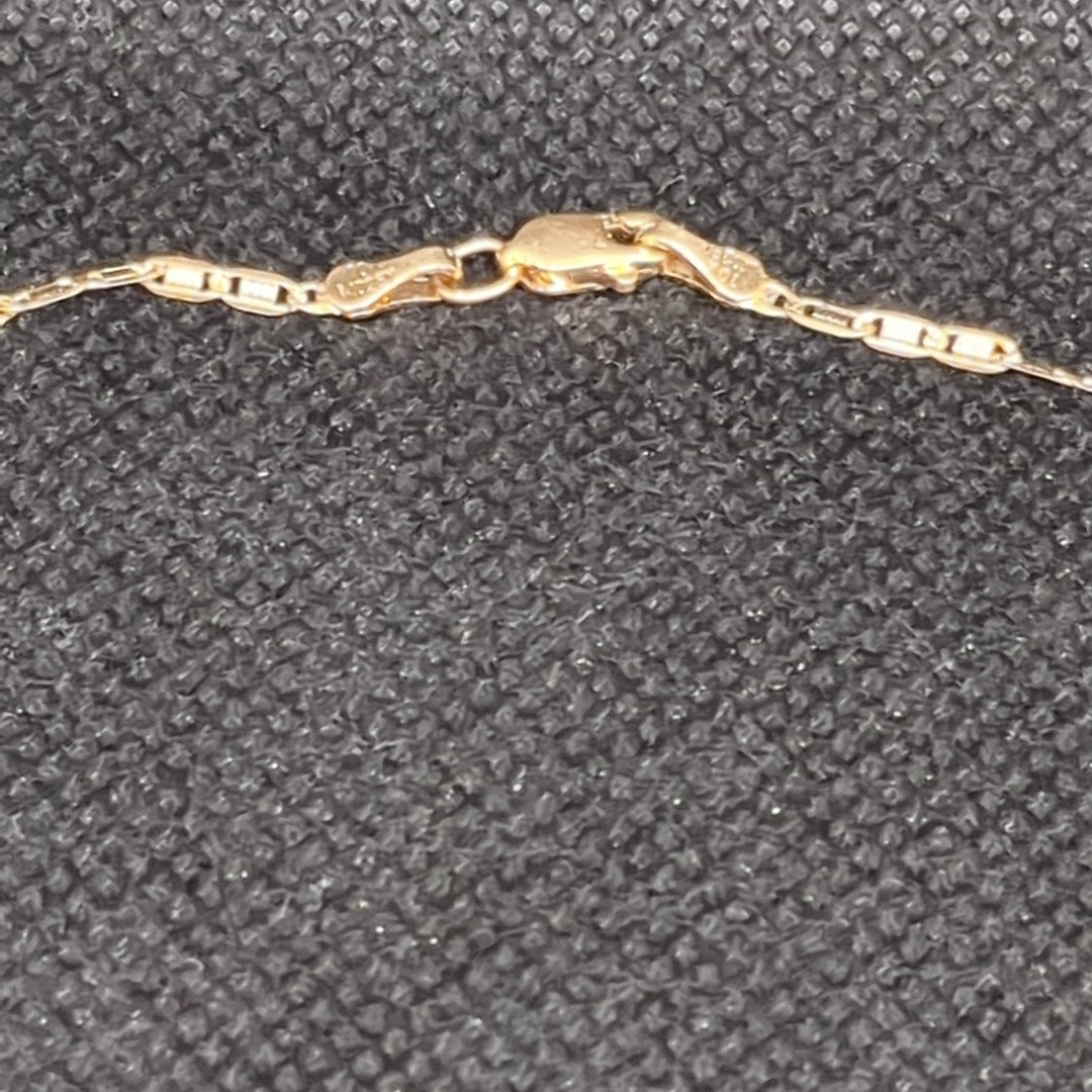 CADENA ORO COMBINADO 10 K 2,50 GRMS (SEMINUEVO)