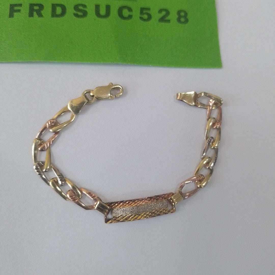 ESCLAVA ORO 14 K 2.2 GRMS (SEMINUEVO)