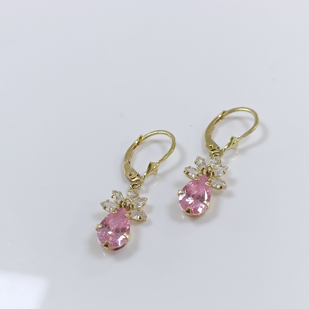 ARETES PAR ORO 14 K 2.4 GRMS (SEMINUEVO)
