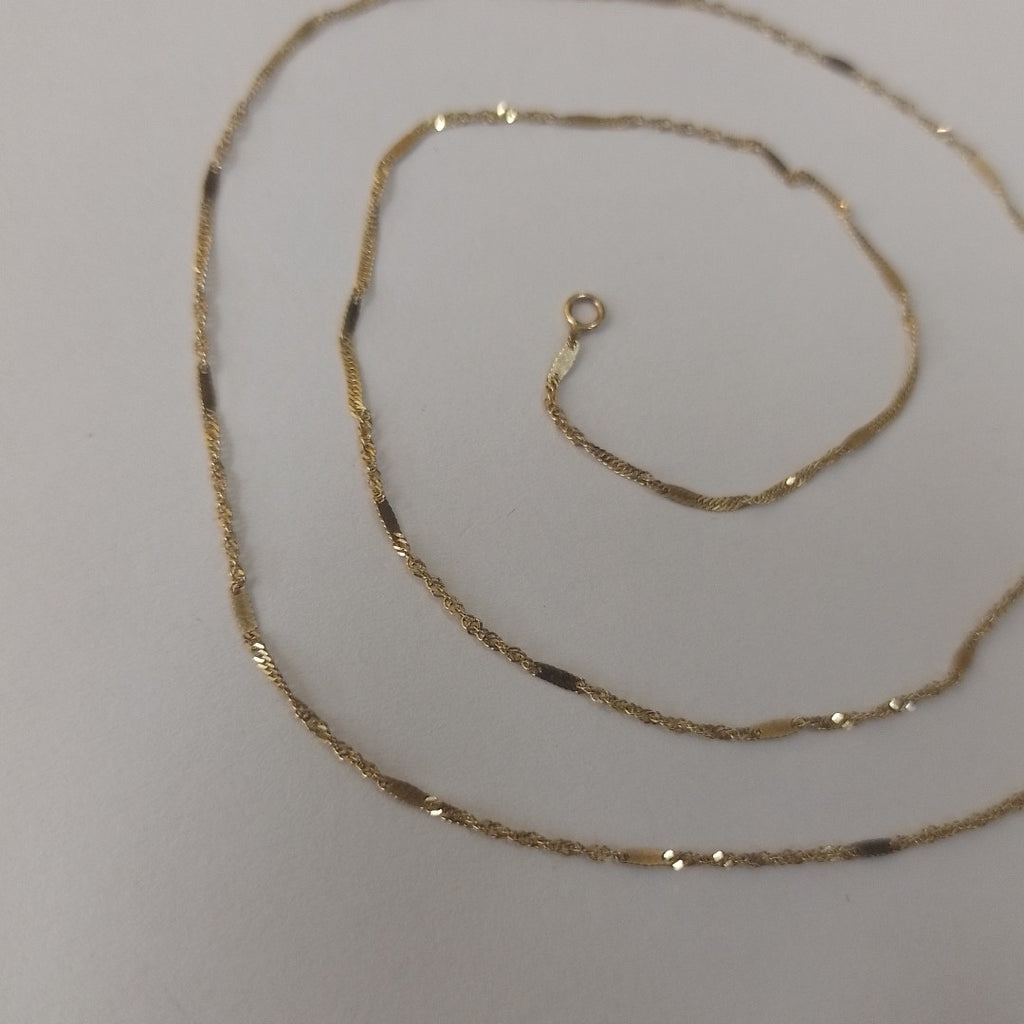 CADENA ORO 10 K 0.7 GRMS (SEMINUEVO)