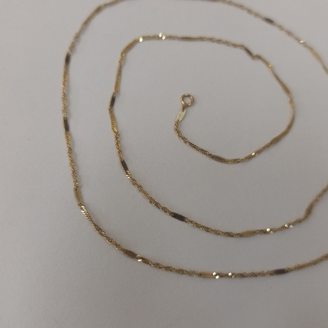 CADENA ORO 10 K 0.7 GRMS (SEMINUEVO)