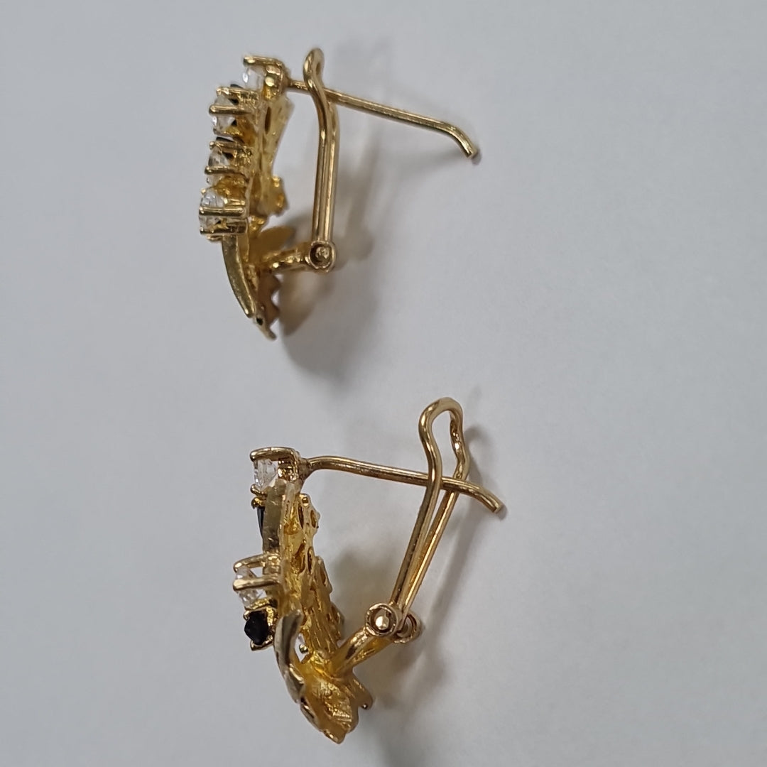 ARETES PAR ORO 14 K 4.4 GRMS (SEMINUEVO)