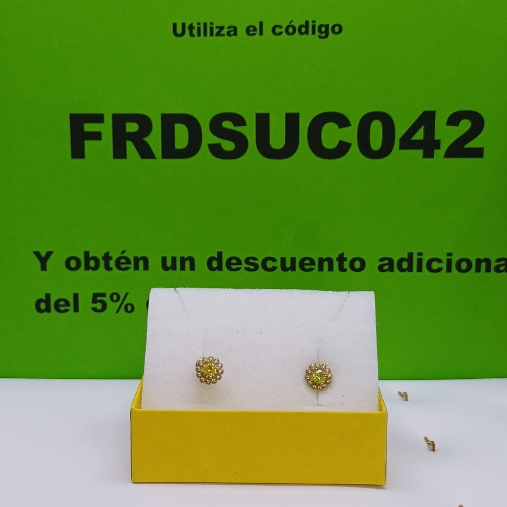 BROQUELES ORO 10K 1.9 (NUEVO)