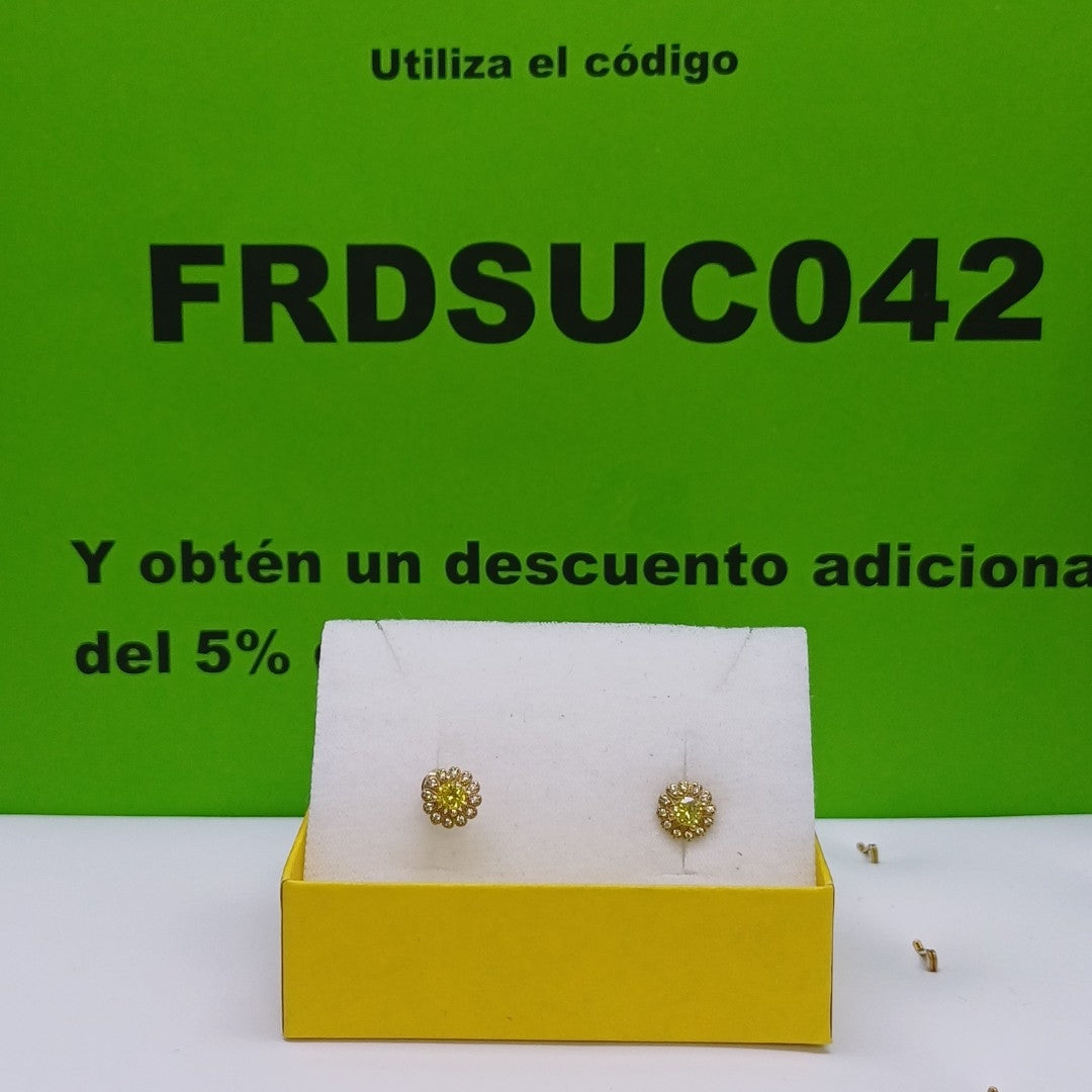 BROQUELES ORO 10K 1.9 (NUEVO)