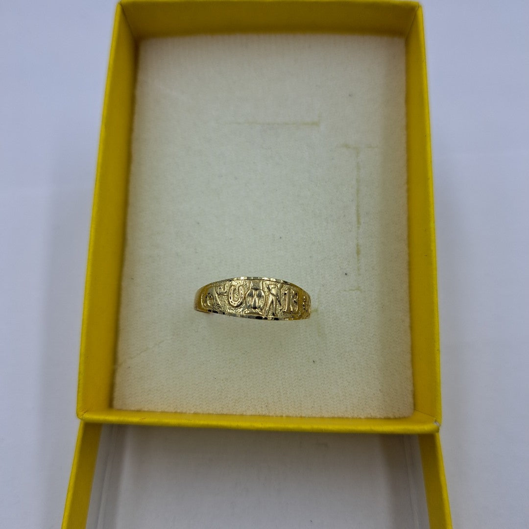 ANILLITO ORO 10 K 2.1 GRMS (SEMINUEVO)