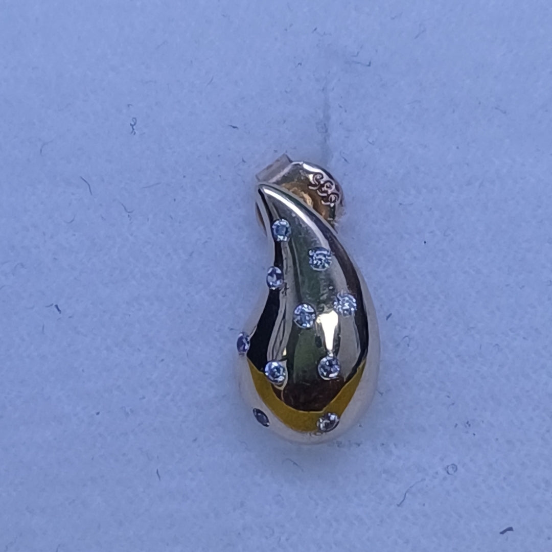 BROQUELES ORO 14K 2.1 (NUEVO)