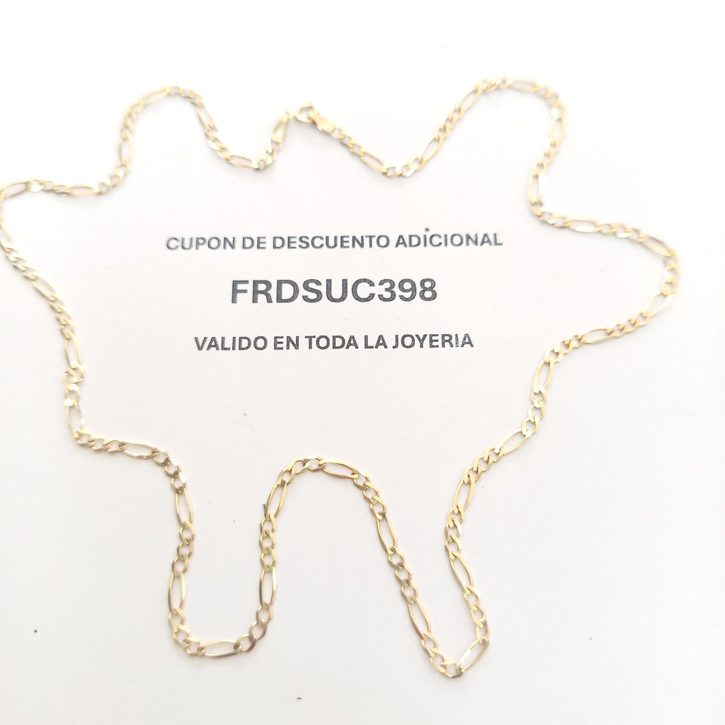 CADENA ORO 14 K 3.9 GRMS (SEMINUEVO)