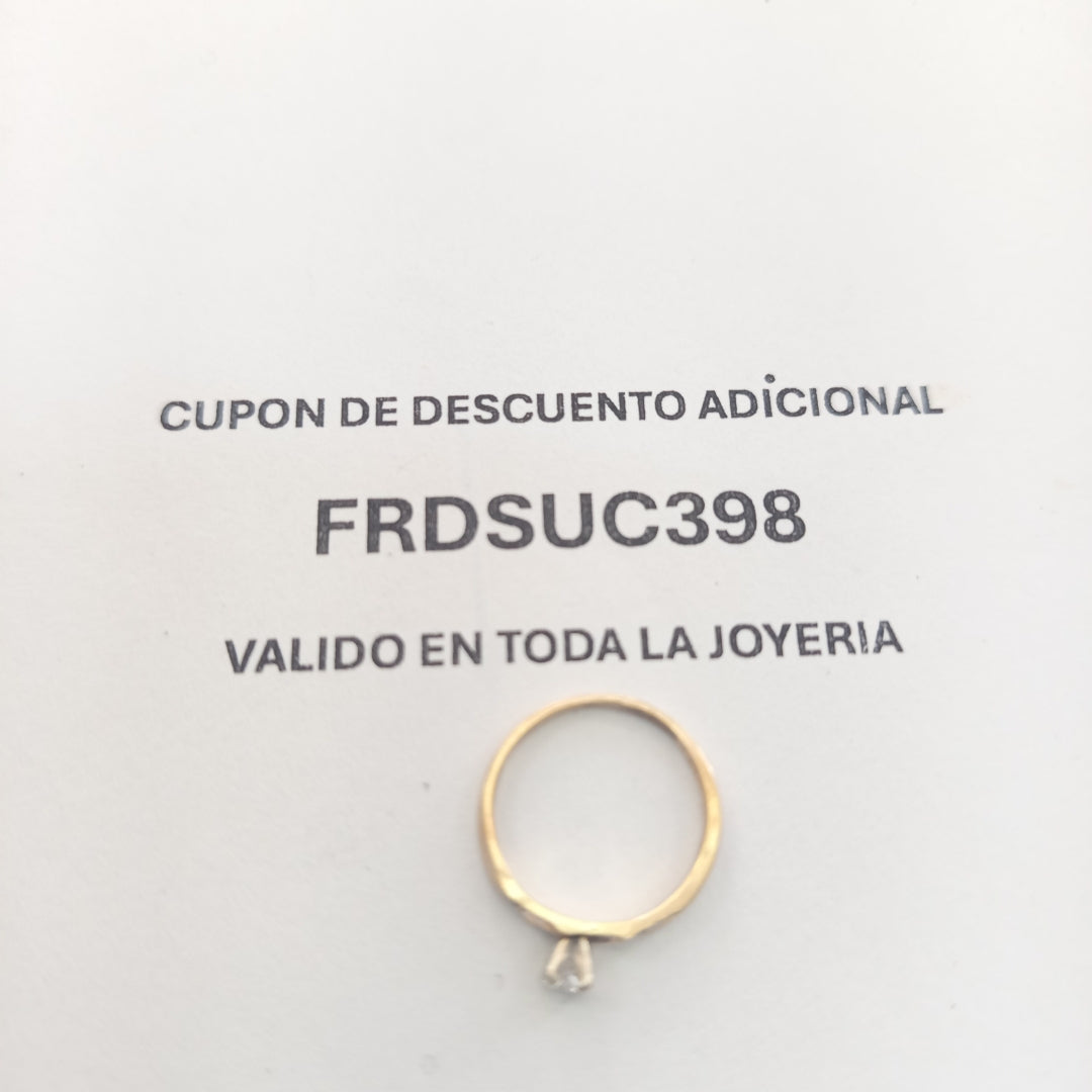 ANILLITO ORO 14 K 1.2 GRMS (SEMINUEVO)