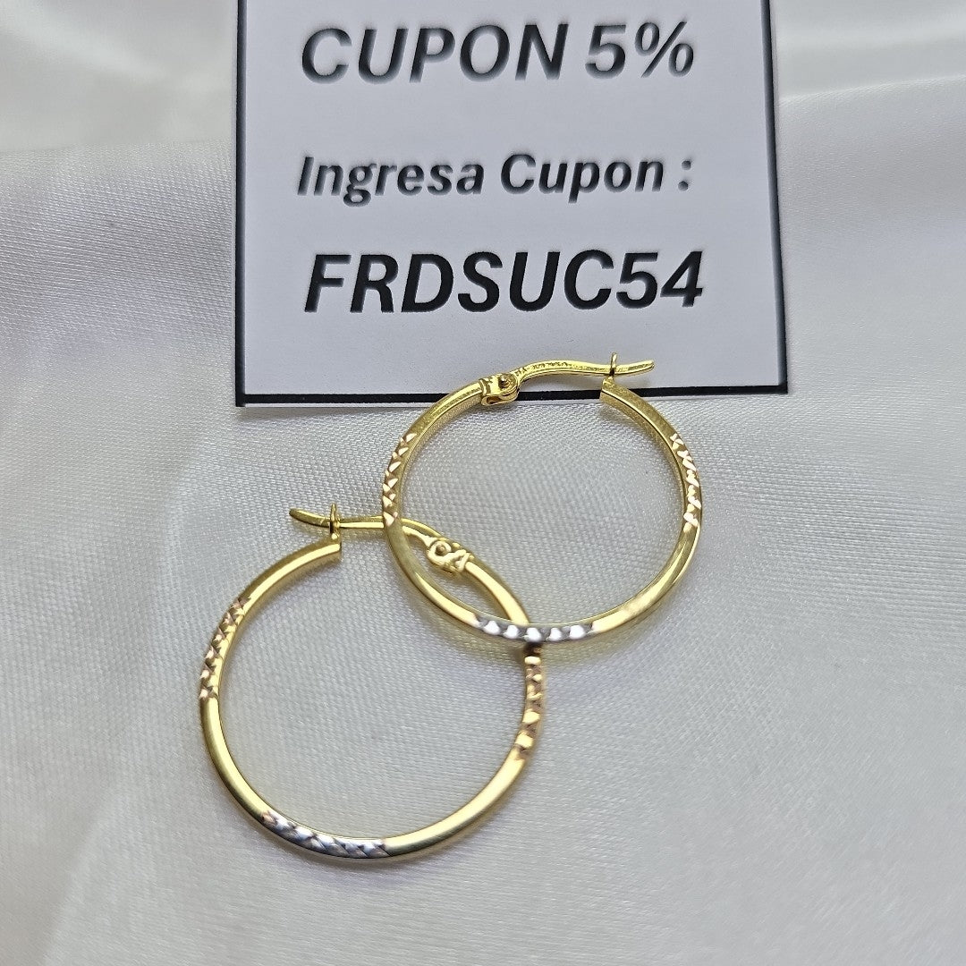 ARRACADAS ORO 14K 1.3 (NUEVO)