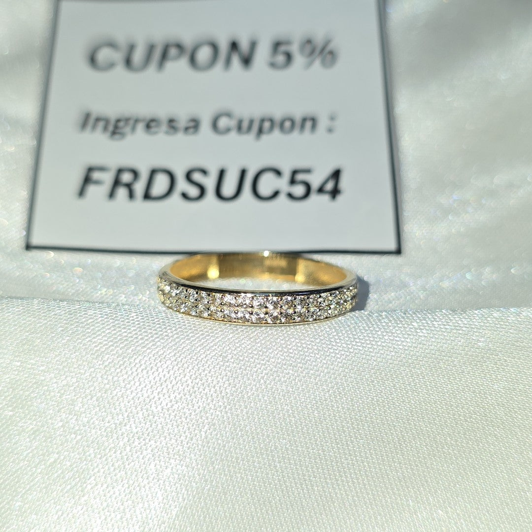 ANILLOS DAMA ORO 14K 1.6 (NUEVO)