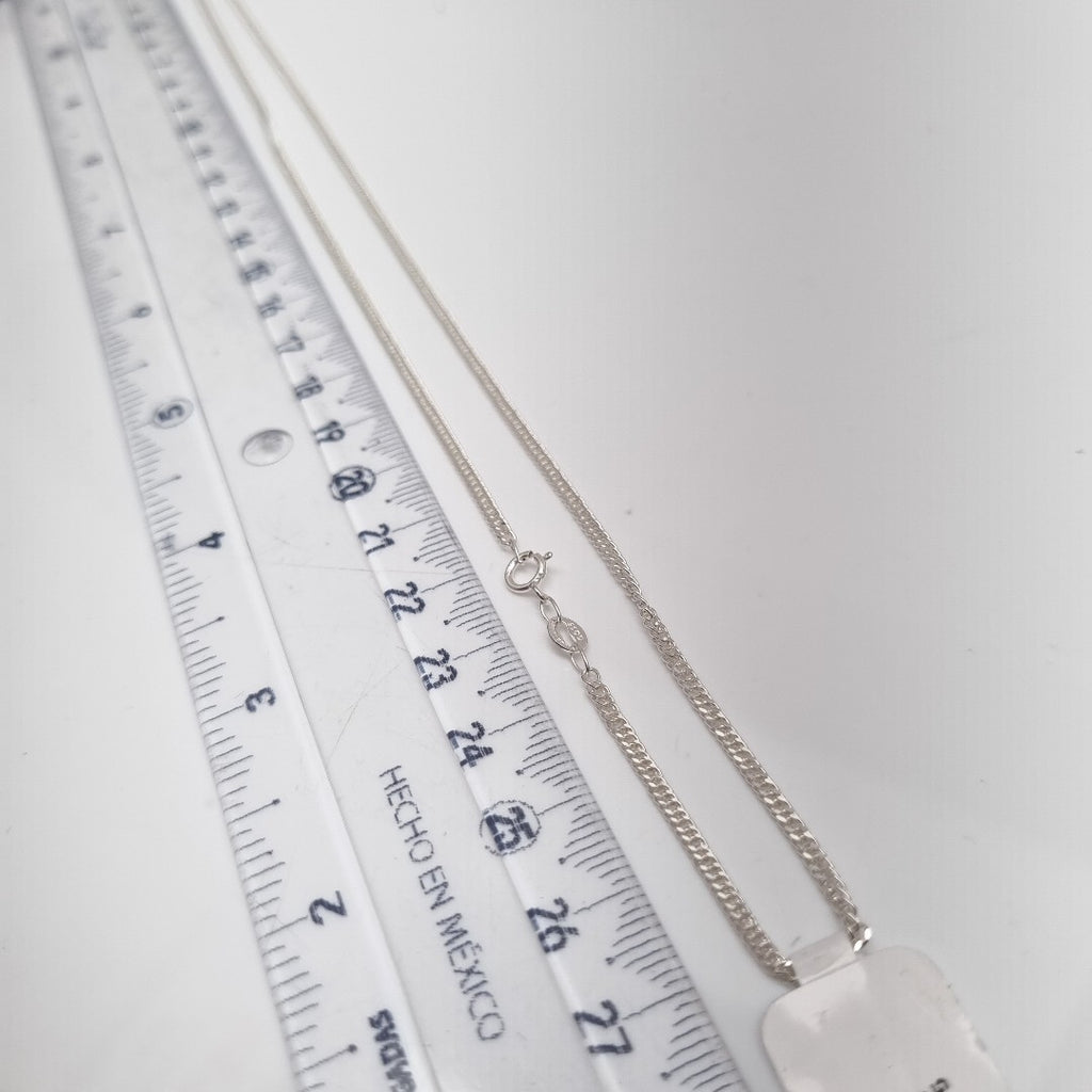 CADENA BARBADA PLATA .925 55 CM 4.42 GR (NUEVO)