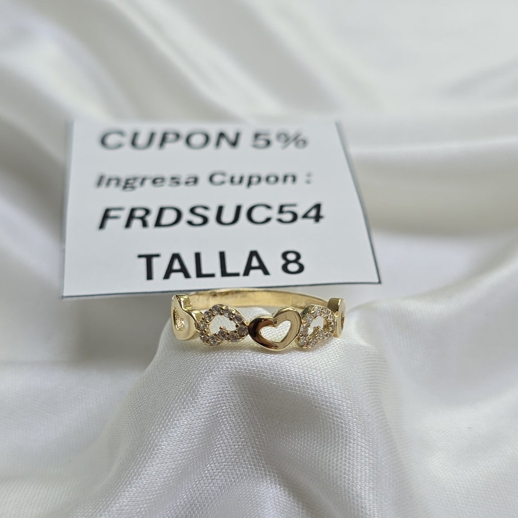 ANILLOS DAMA ORO 14K 1.7 (NUEVO)