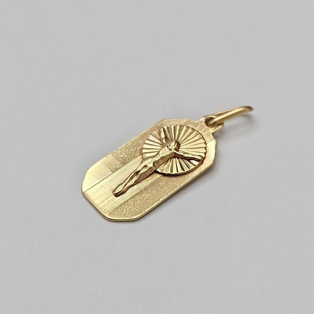 MEDALLA RELIGIOSA ORO 14 K 2.9 GRMS (SEMINUEVO)