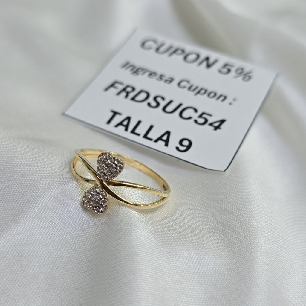 ANILLOS DAMA ORO 14K 1.5 (NUEVO)