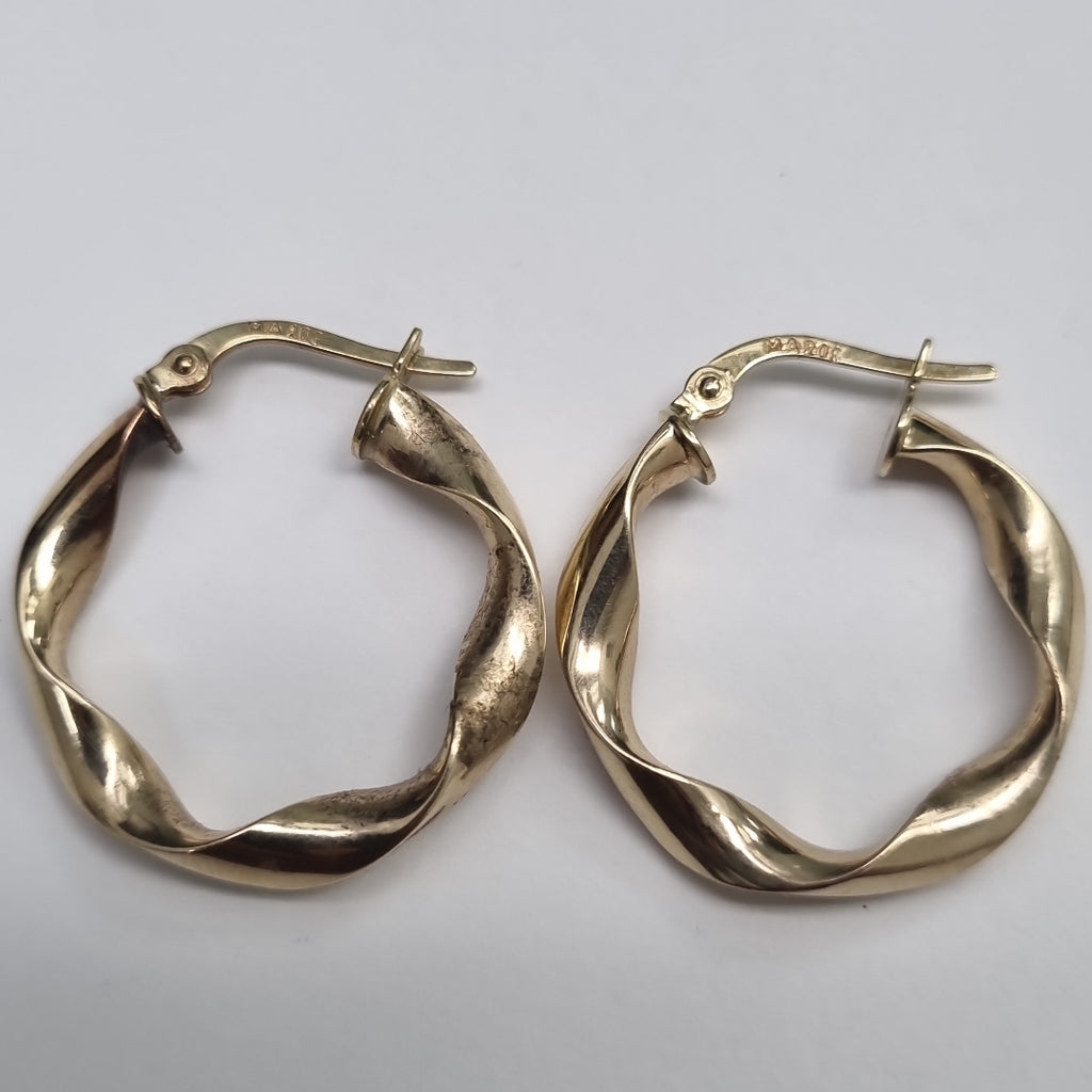 ARRACADAS PAR ORO 10 K 1.7 GRMS (SEMINUEVO)