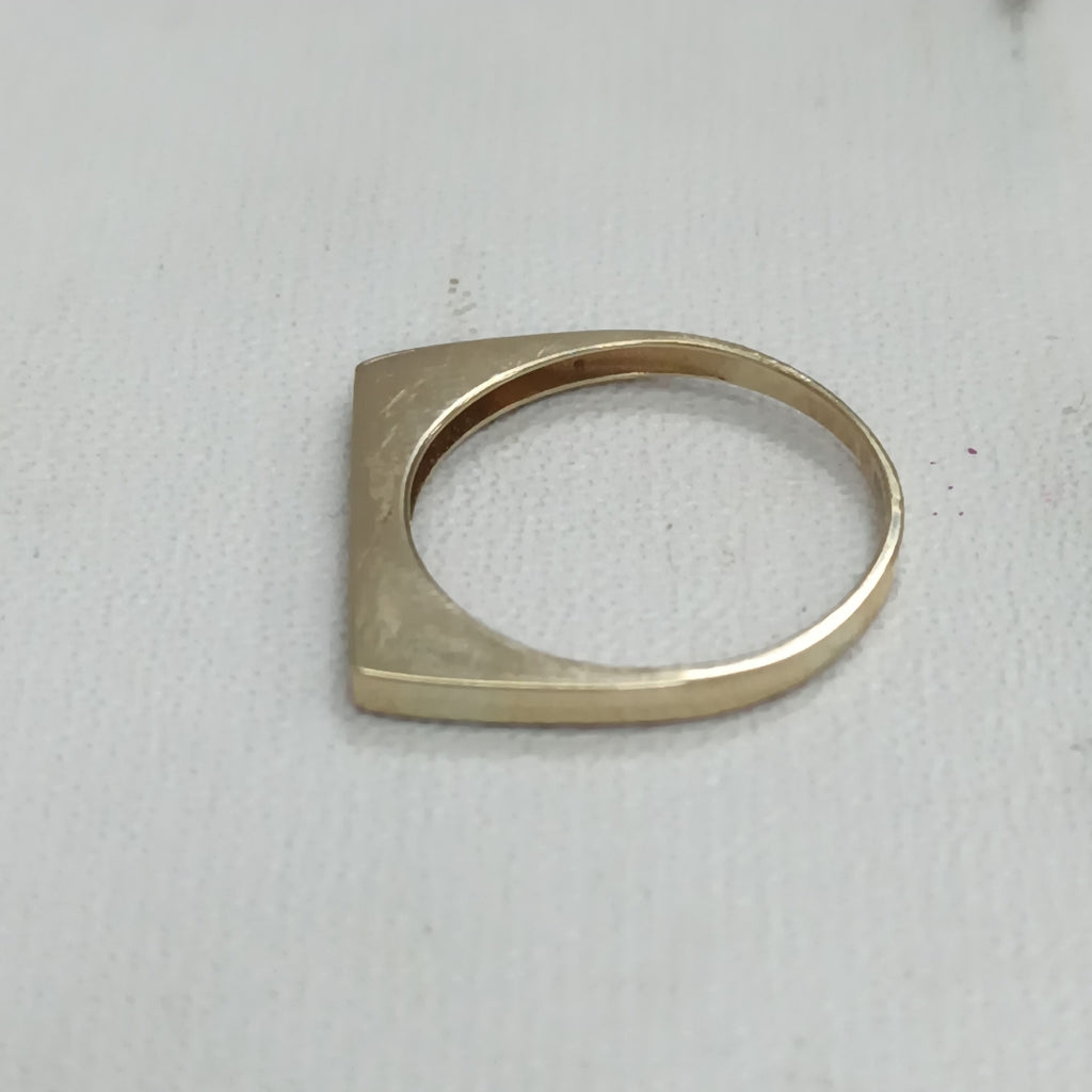 ANILLOS C/CIRCONIA ORO 10K TALLA 8 1.5 GR (NUEVO)