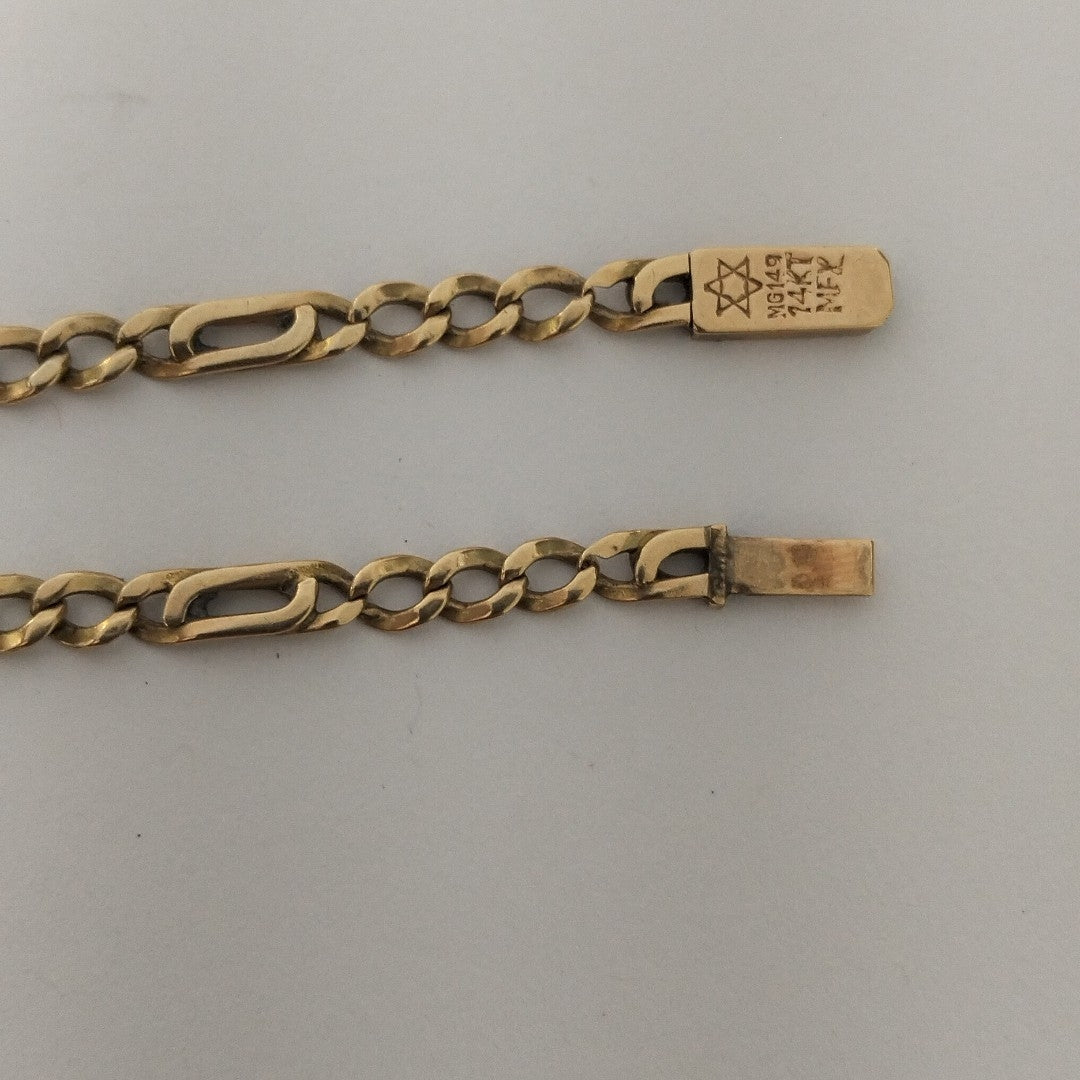 ESCLAVA ORO 14 K 7,70 GRMS (SEMINUEVO)