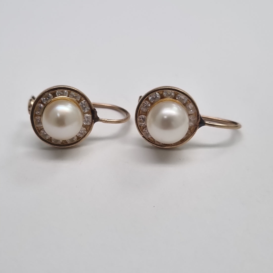 ARETES PAR ORO 10 K 2.8 GRMS (SEMINUEVO)