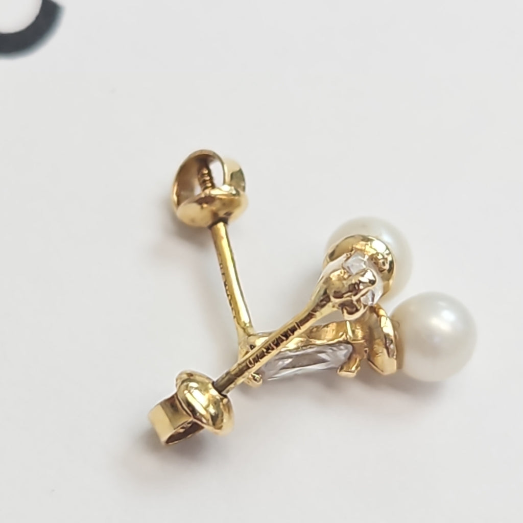 BROQUELES PAR ORO 14 K 0.6 GRMS (SEMINUEVO)