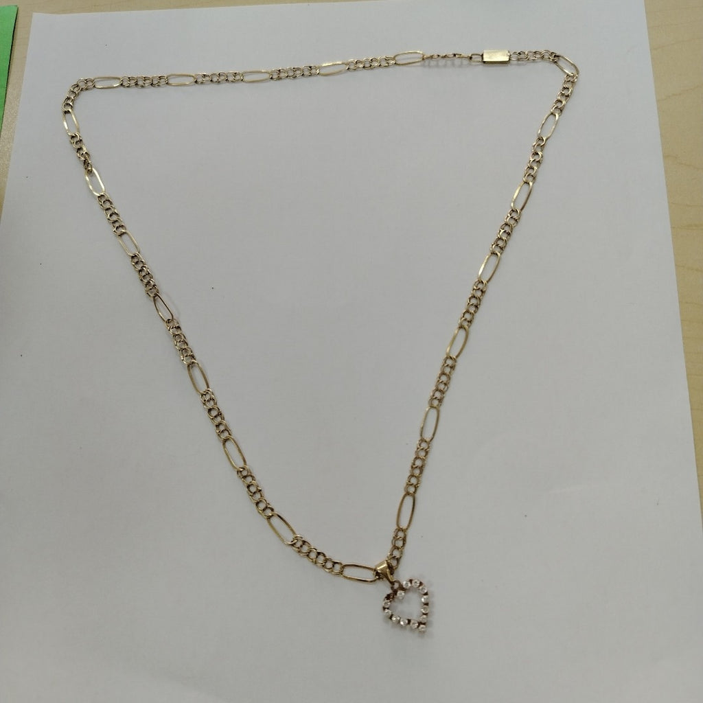 CADENA, DIJE ORO 10 K 5.5 GRMS (SEMINUEVO)