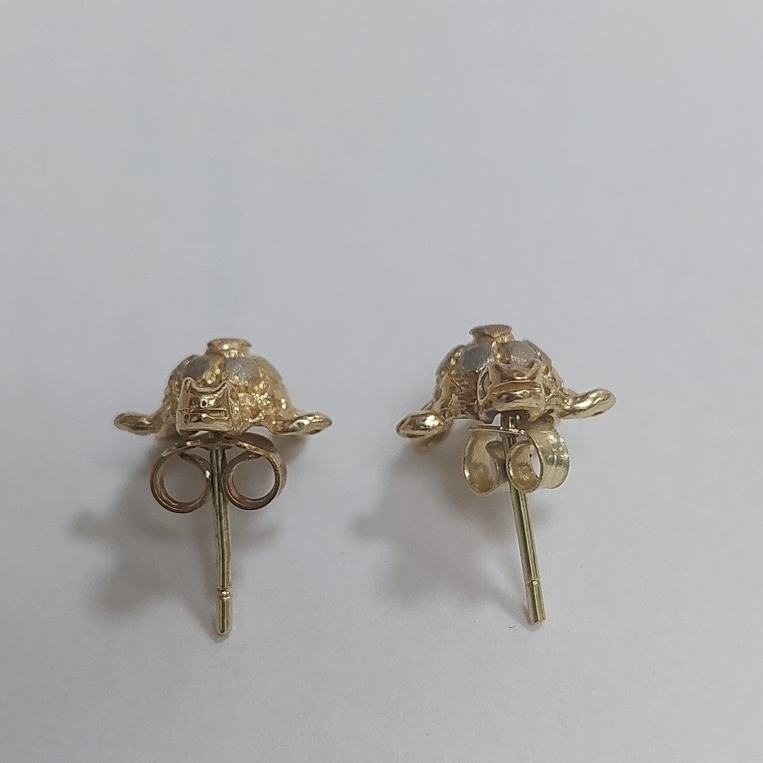 ARETES PAR ORO 14 K 3.3 GRMS (SEMINUEVO)