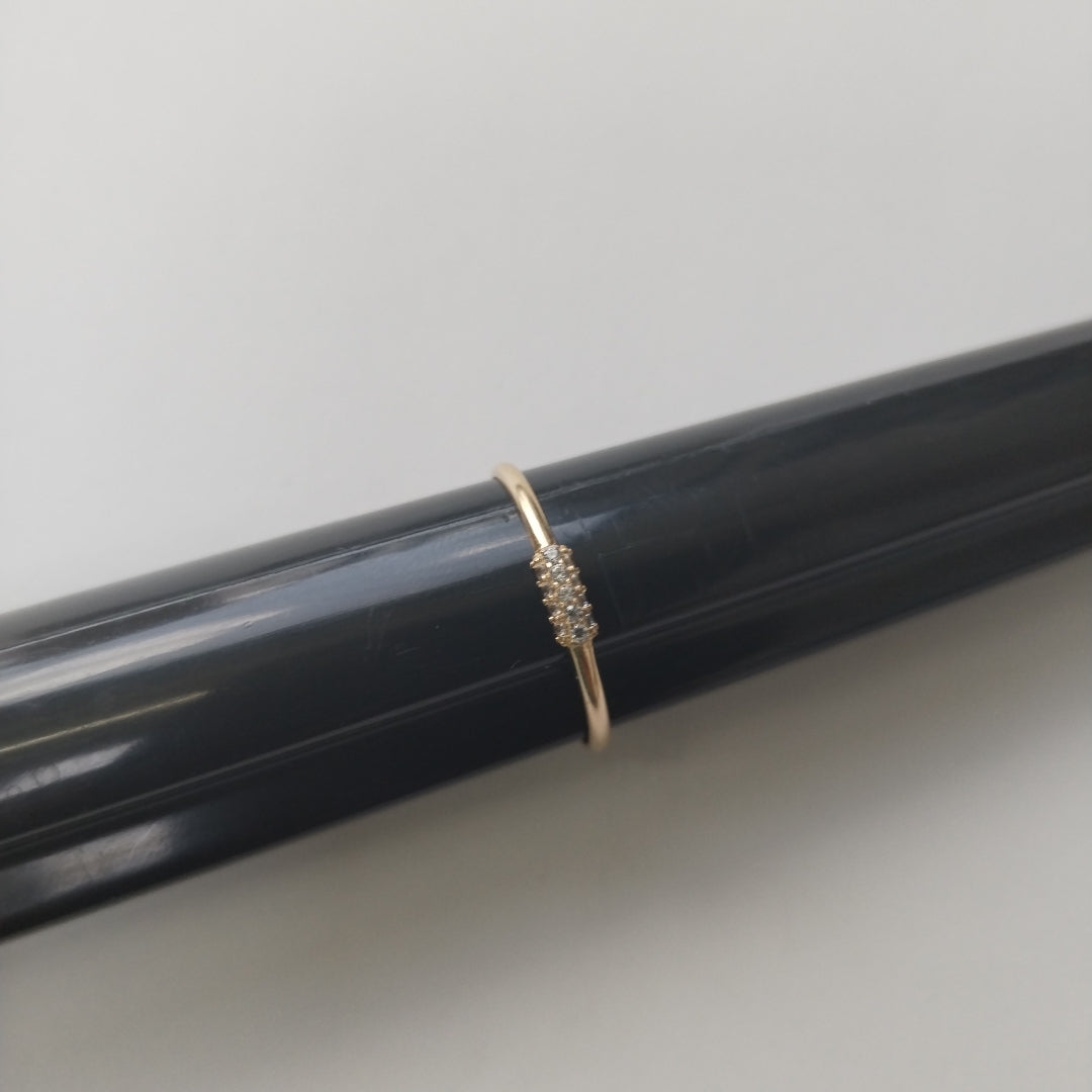 ANILLOS DAMA ORO 14K 0.6 (NUEVO)