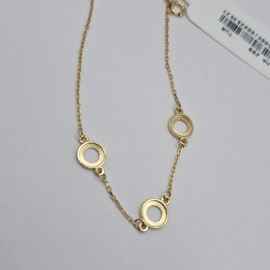 PULSERAS DAMA ORO 14K 1.3 (NUEVO)