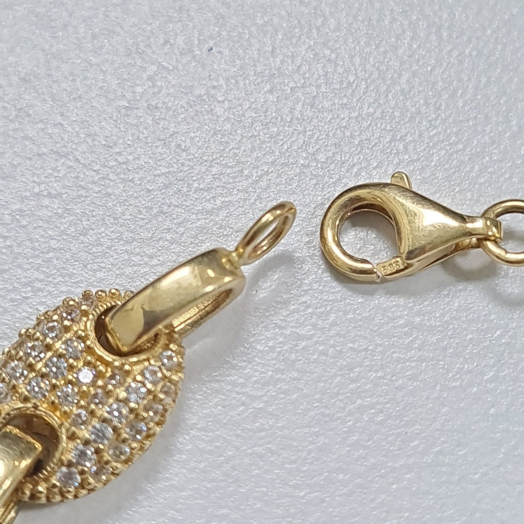 PULSERA ORO 14 K 12,70 GRMS (SEMINUEVO)