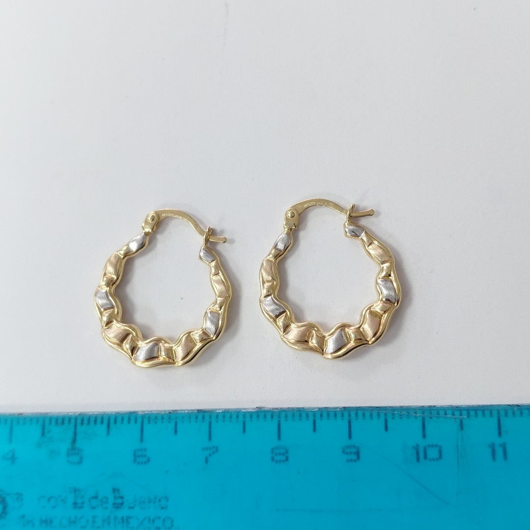 ARRACADAS ORO 14K 2 (NUEVO)