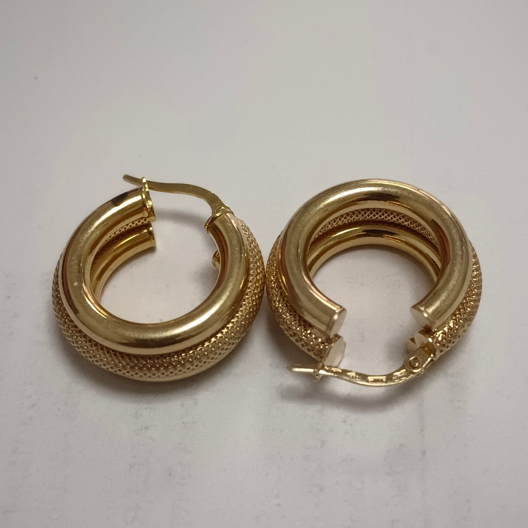 ARETES PAR ORO 14 K 5,20 GRMS (SEMINUEVO)