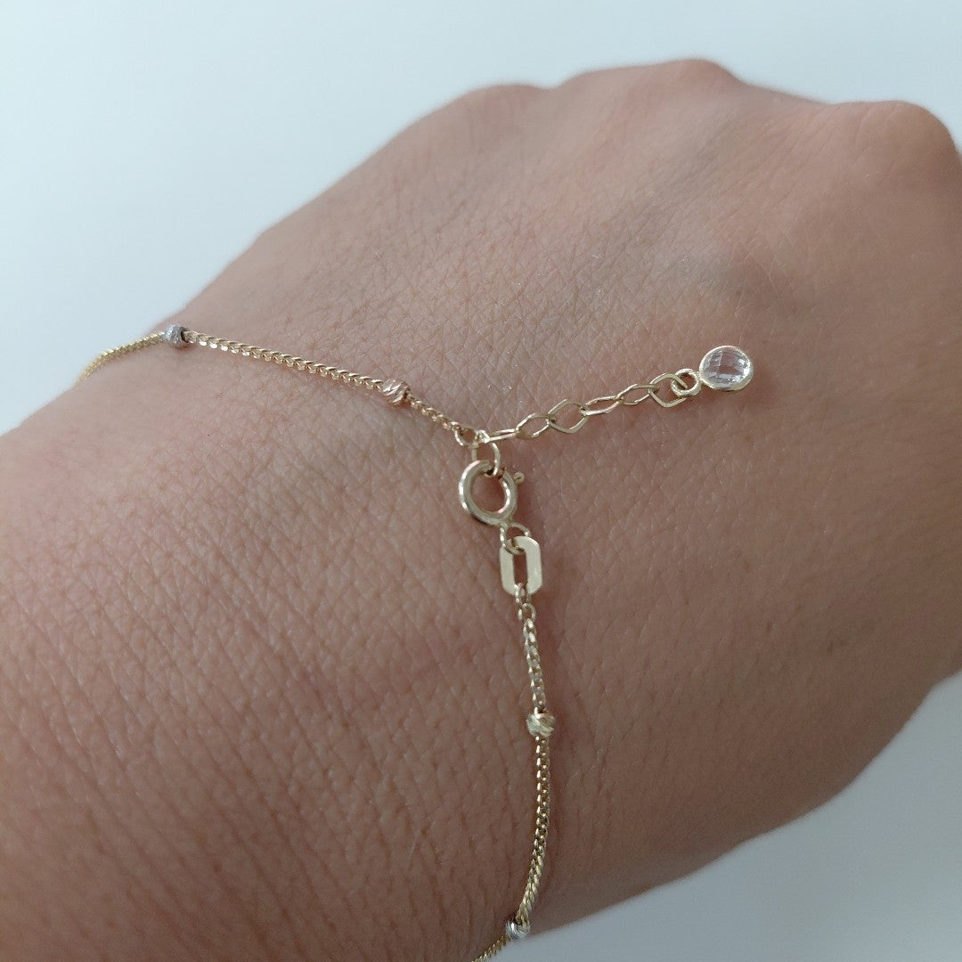 PULSERAS DAMA ORO 14K 1.1 (NUEVO)