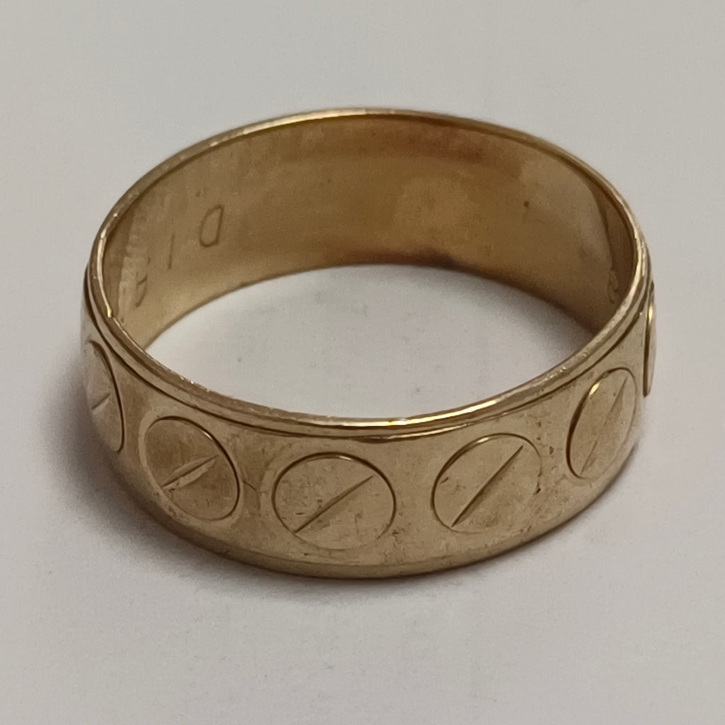 ANILLO ORO 14 K 7 GRMS (SEMINUEVO)
